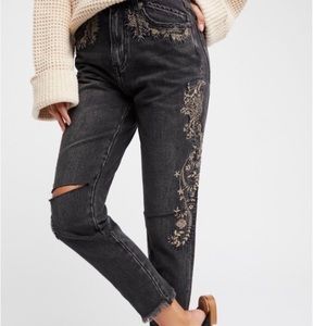 One Teaspoon Embroidered Legends Jeans